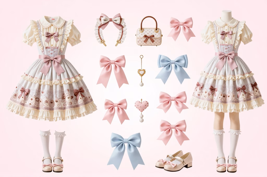 Styles de mode kawaii japonaise : Lolita, Decora et Fairy Kei aux couleurs pastel