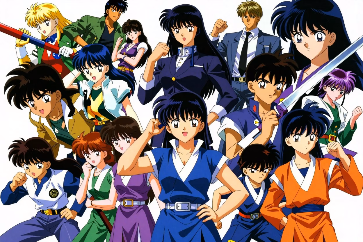 Montage des séries de hentai les plus célèbres et influentes