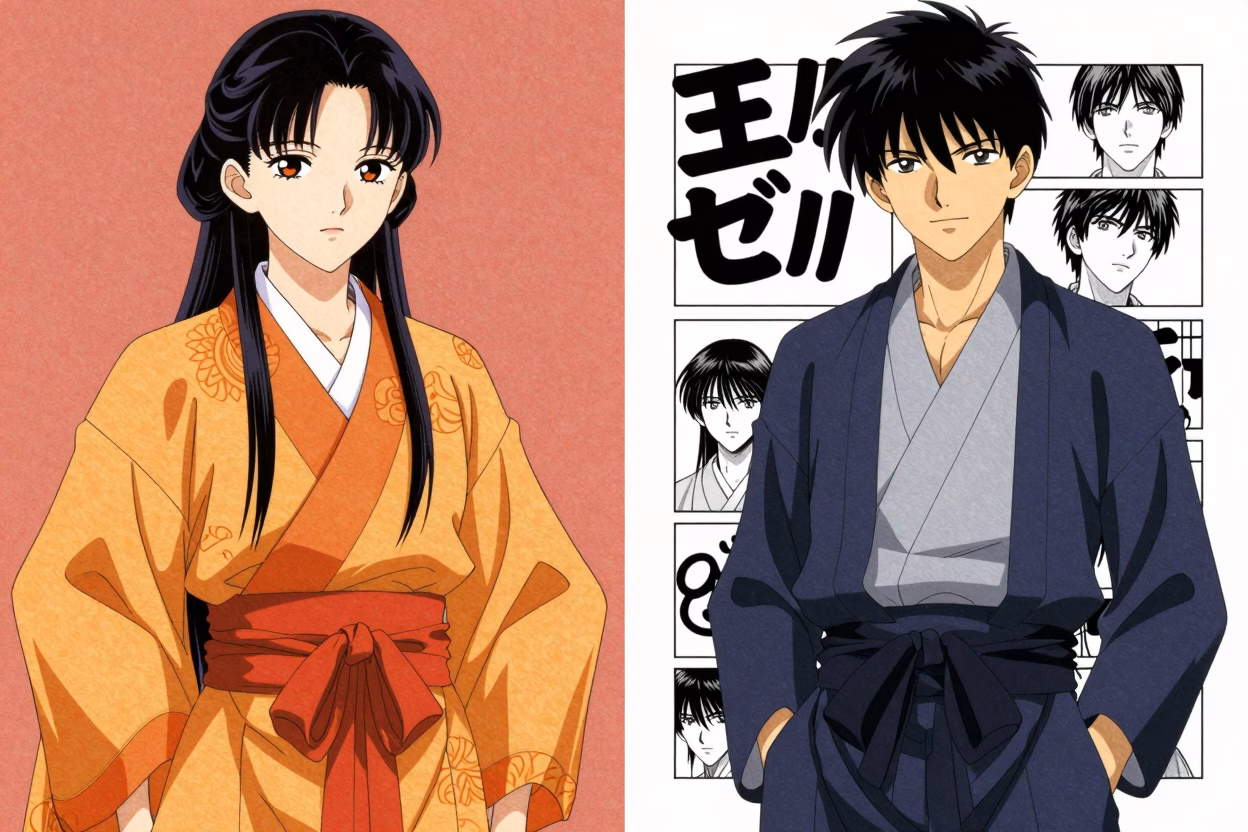 Comparaison visuelle entre le manga classique et le hentai